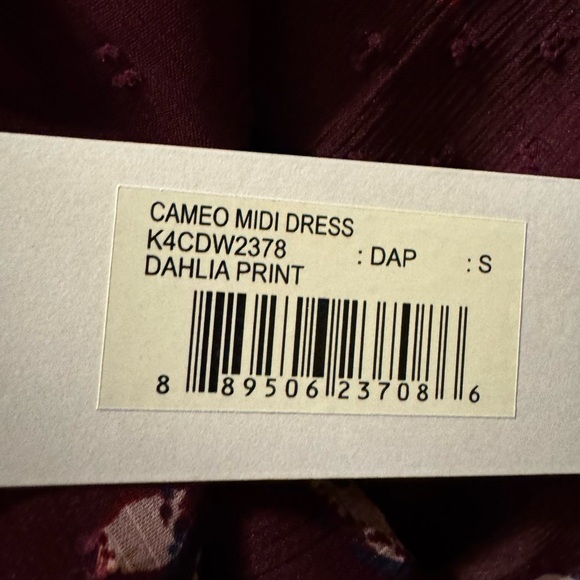 Bishop + Young Cameo Dahlia Print Dress - Picture 12 of 13